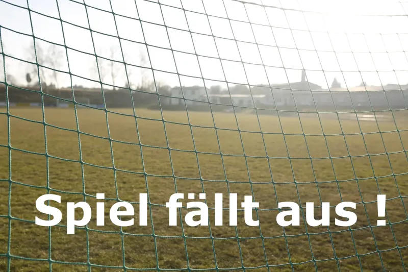 Spielabsagen beider Männermannschaften