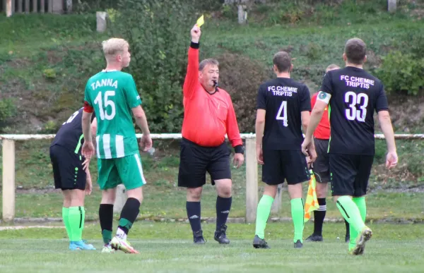 08.10.2022 SV Grün-Weiß Tanna vs. FC Chemie Triptis