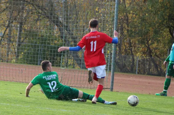 12.11.2022 SV Lobeda 77 II vs. FC Chemie Triptis