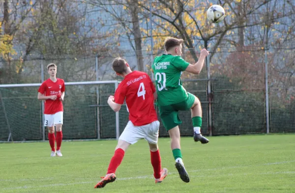 12.11.2022 SV Lobeda 77 II vs. FC Chemie Triptis